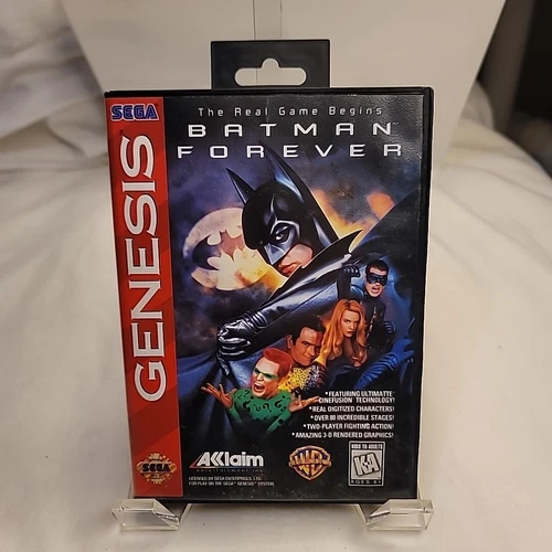 Batman Forever (Sega Genesis, 1995) Game And Case No Manual