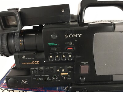 SONY CCD Video８【PRO】―AF『Silver』 Full review of a new Sony CCD-V8AF! - YouTube