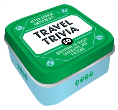 After Dinner Amusements Travel Trivia NEU Spiel