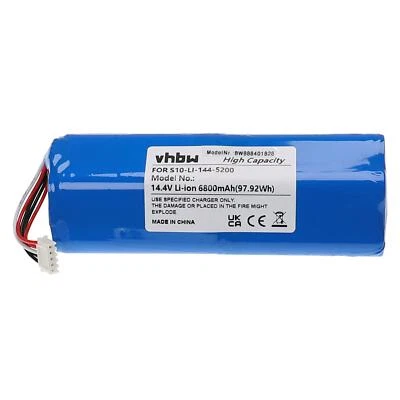 VHBW Akku für Ecovacs Deebot Ozmo T8 T20 Omni T8+ DLX11-54 T8+ 6800mAh 14,4V