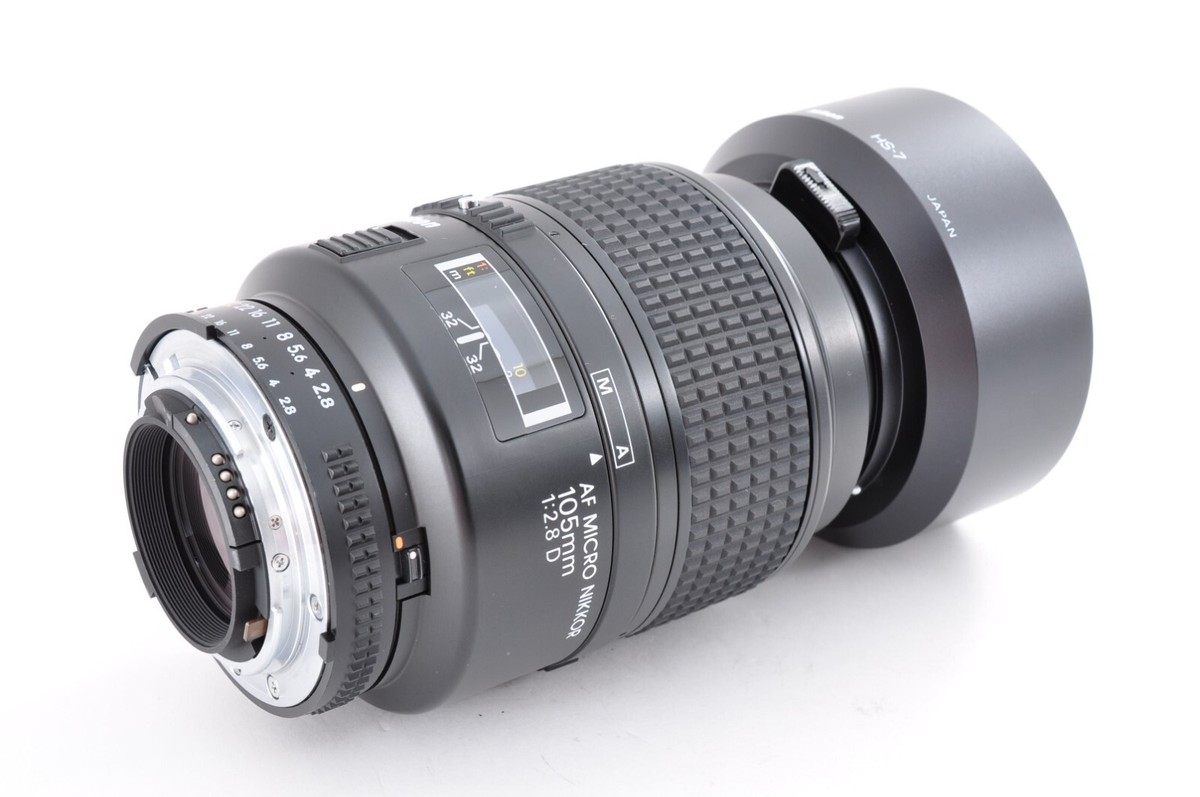Nikon AF Micro Nikkor 105mm F2.8 D macro Telephoto Lens from Nikon AF Micro Nikkor 105mm F2.8 D macro Telephoto Lens from