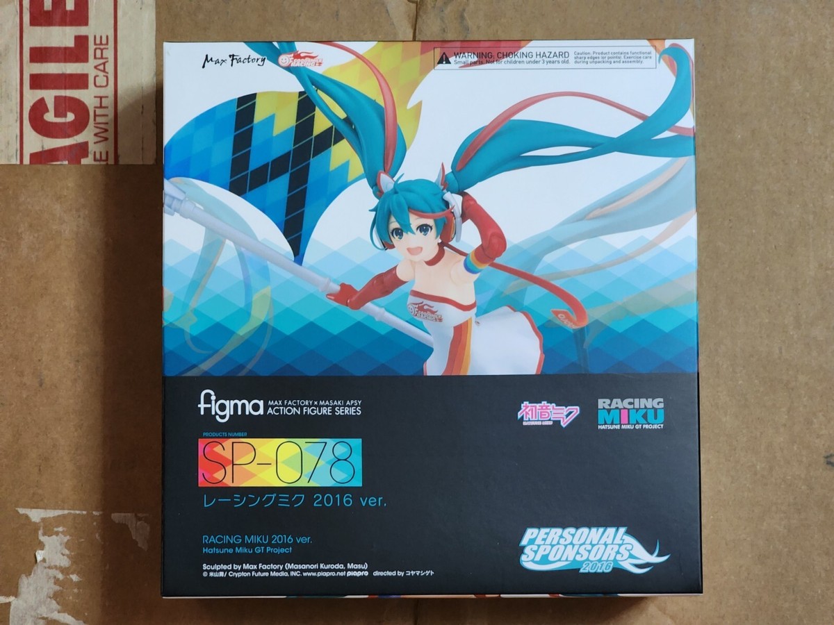 Figma SP-078 Hatsune Miku GT Project Racing Miku 2016 Version 