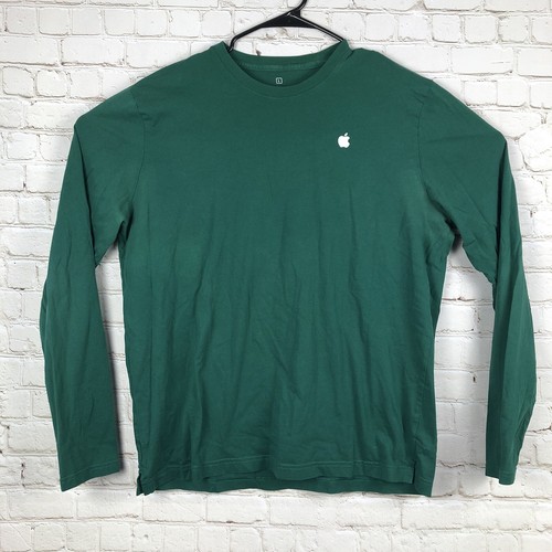 Apple Employee T-Shirt Size L Green 