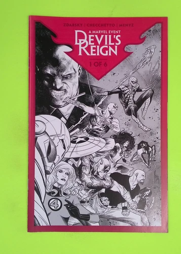 Devil's Reign #1 - 2nd print 2022 Marvel Comics Variant High Grade G41-102