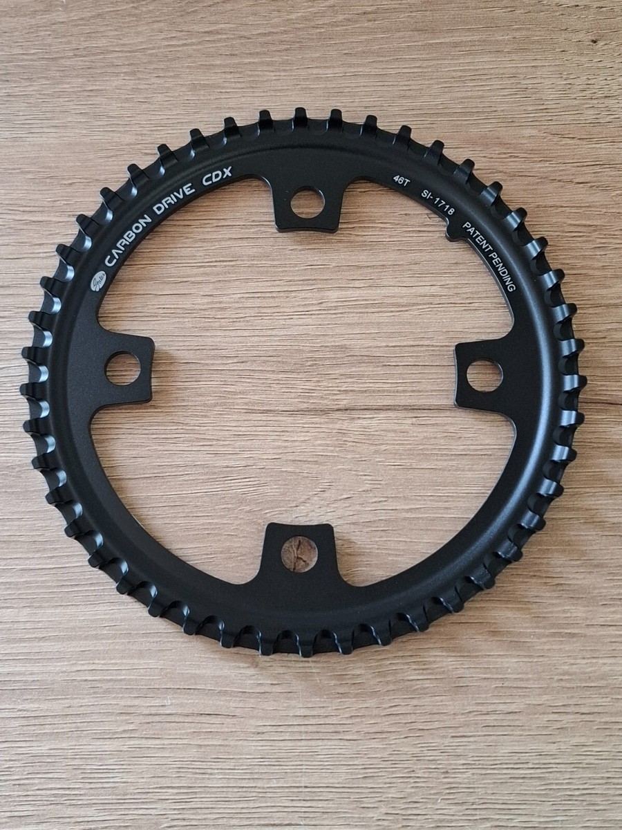 Gates Carbon Drive CDX 46T Chainring - 4-Bolt BCD 104 | eBay
