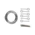 Down to Earth Fence Screening Kit with 20m Wire 6 x Eyebolts & 30 x Ties