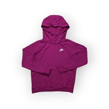 Nike Funel Neck Hoodie Swoosh Check Logo Swea...