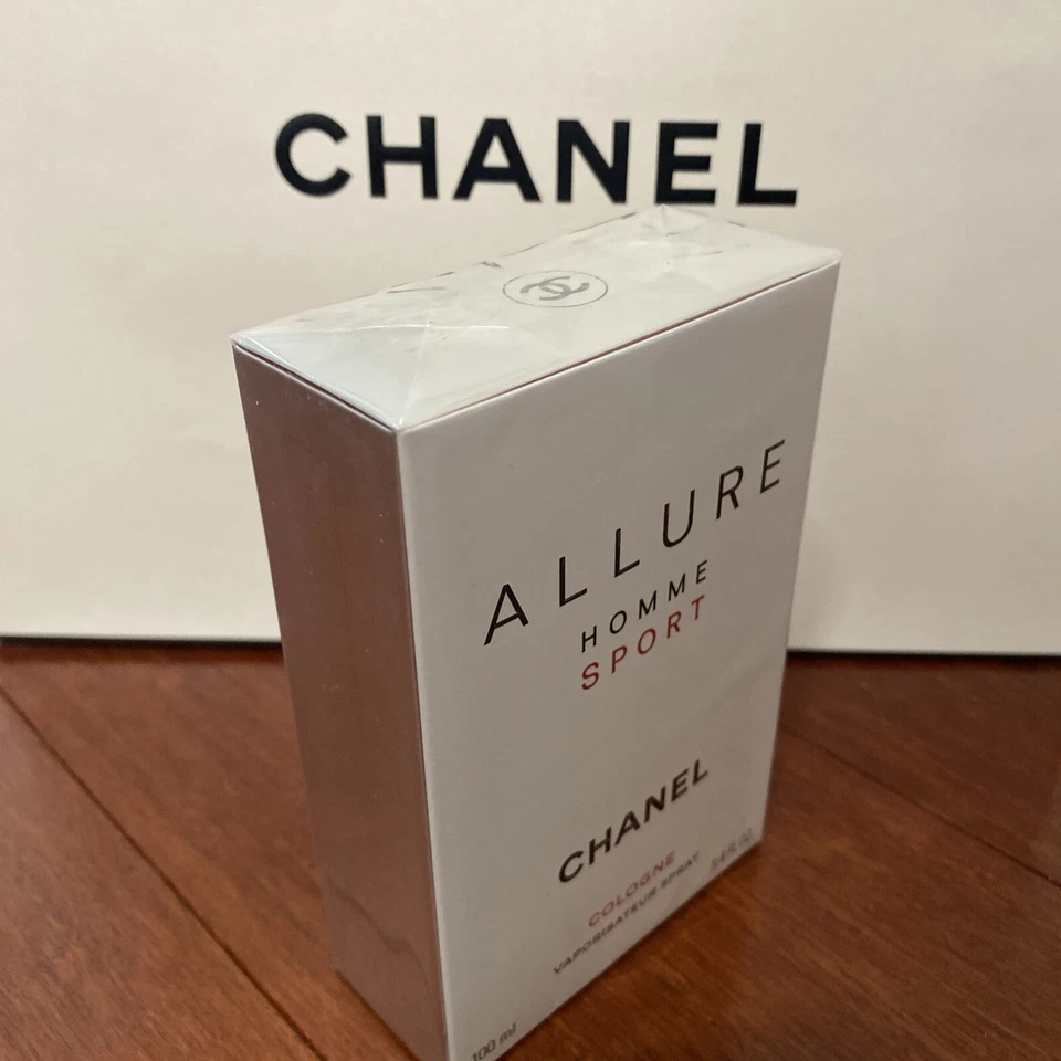 ALLURE HOMME SPORT EDT SPRAY DE COLONIA 3,4 OZ PARA HOMBRES POR CHANEL NUEVO EN CAJA Foto 2 de 2