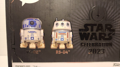 Funko Pop! R2-D2 & R5-D4 Action Figure 2023 Galactic Convention