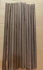 3/4" x 18" Black Walnut Wood dowels. 2 lots, 25 dowels each lot