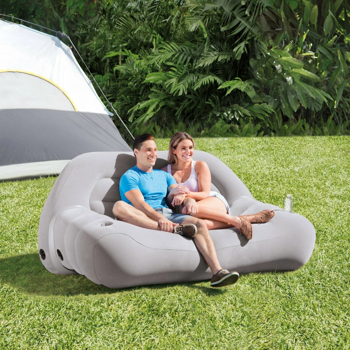 Inflatable Camping Sofa Chair Outdoor Indoor Seating Lounge 2