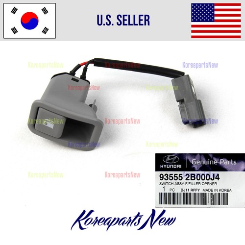 Fuel Gas Door Switch GRAY 935552B000J4 ⭐GENUINE⭐ fits Hyundai Santa Fe