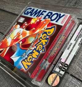 1998 Pokemon Red Version Game Boy FACTORY SEALED MINT VGA 90 Uncirculated UNC