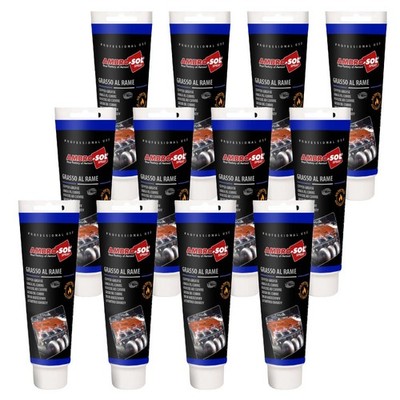 12x Ambro-Sol Copper Grease 125ml 1000 Degrees Anti-Corrosion High Temperature