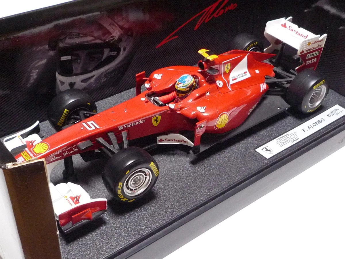 Preços baixos em Fernando Alonso Ferrari em metal fundido Escala 1