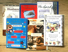 To My Special Husband On Happy Fathers Day Cards **VARIOUS DESIGNS & SIZES**