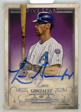 2016 Topps Five Star Luis Gonzalez Autographs Arizona Diamondbacks