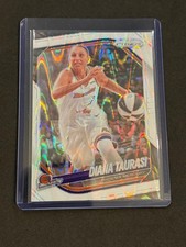 2025 Panini Prizm WNBA #7 Diana Taurasi White Seismic Prizm