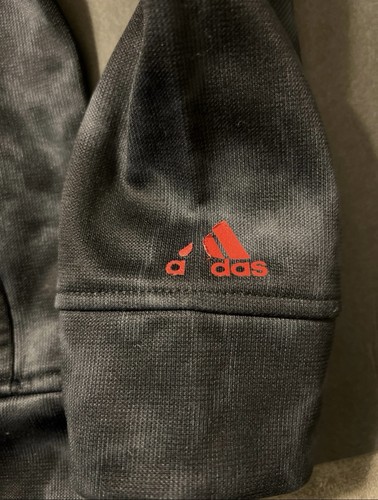 Adidas Sweater Hoodie Boys Size S (8) Camo Orange Lettering - Picture 8 of 12