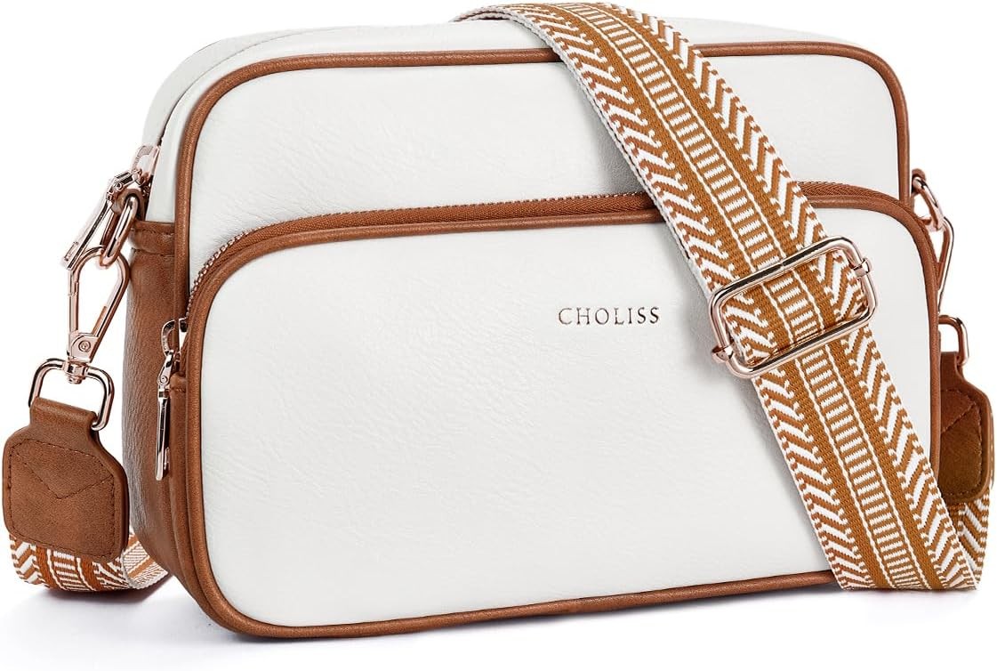 Small Crossbody Bag Anti Theft Vegan Leather