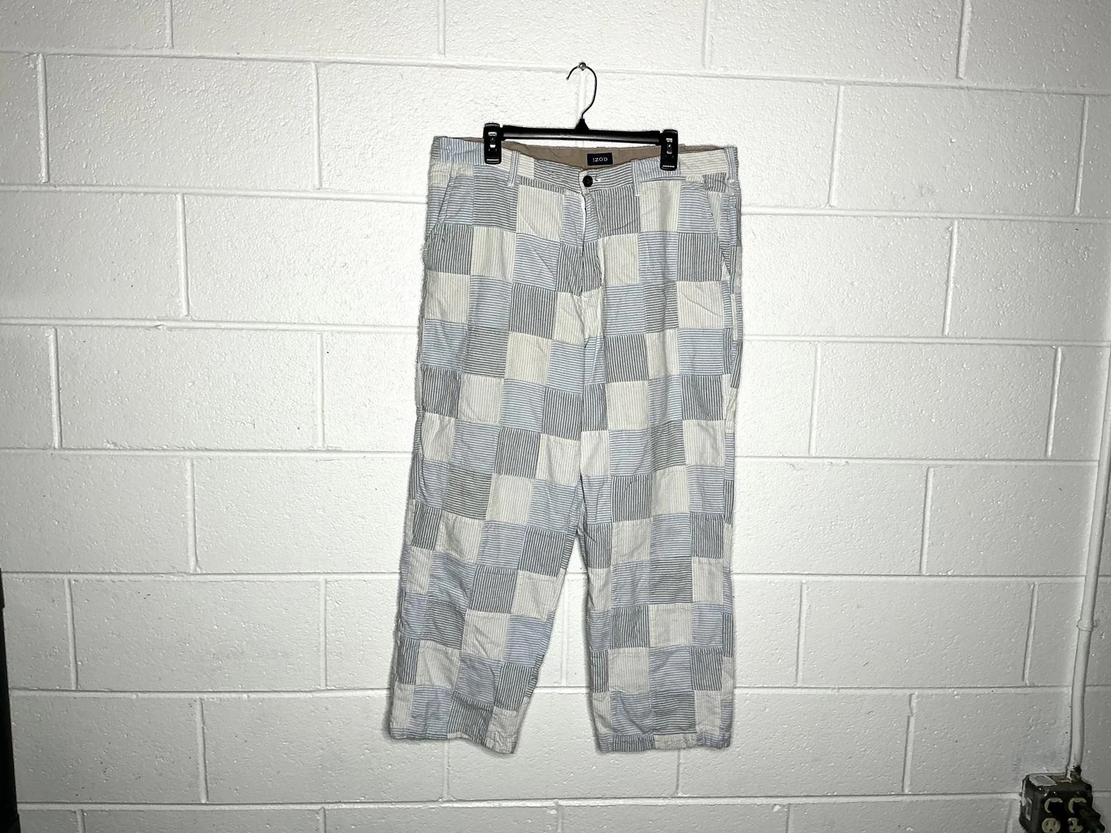 Vintage Izod Men’s Patchwork Pants 38/30