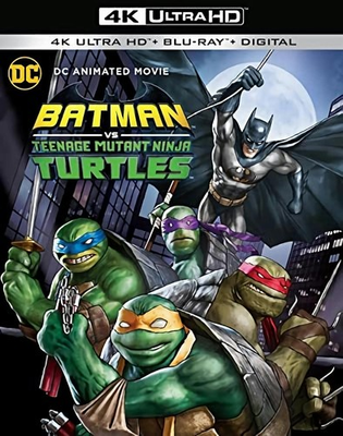 #ad Batman Vs. Teenage Mutant Ninja Turtles 4K UHD Blu ray Troy Baker NEW $12.99