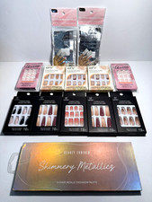 Lot - Fashion Nails and Eye Shadow Palette - Ladybird, IIFY & L.A. Colors - NEW