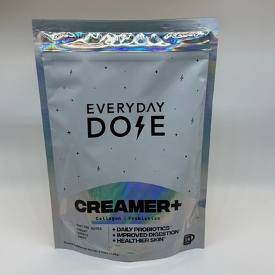 Everyday Dose Collagen + Probiotics Creamer+ 5.93 oz 168g 14 Servings 11/04/27