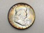 1949-S 50C FRANKLIN SILVER HALF DOLLAR GEM BU