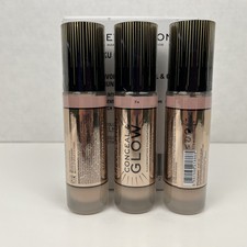 Makeup Revolution Conceal Glow Foundation F4 Medium Full Coverage Lot of 3