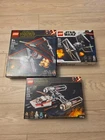lego star wars 75272 75300 75249 Two Types Of TIE Fighter, And Y-wing Type.
