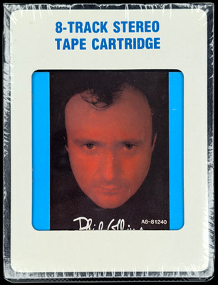 SEALED, Phil Collins - No Jacket Required A8-81240, 8-Track Cartridge, US, 1985