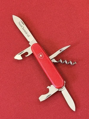 Couteau Suisse VICTORINOX Hartmann Sunchemical 6 Outils Vintage - Photo 1/4