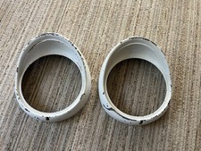 1956 Ford Fairlane Victoria Headlight Headlamp Bezels 1956 Ford Fairlane Victoria Headlight Headlamp Bezels