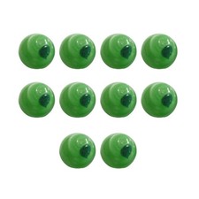 10 Pieces Adorable 3D Fruit Pear Glass Charm Portable for Creative Projects