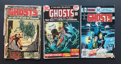 GHOSTS 3 issue lot #5 18 46 (DC 1971)