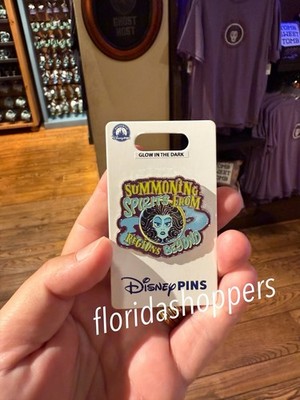 Disney Parks 2026 The Haunted Mansion Madame Leota Summoning Spirits GITD Pin