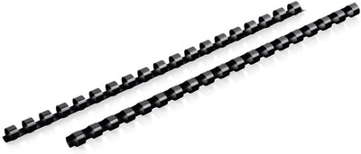 Mead CombBind Binding Spines/Spirals/Coils/Combs, 3/8'', 55 3/8'', Black 