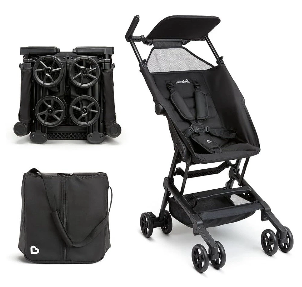 Munchkin Sparrow Compact Travel Stroller Lightweight New Open Box
Opens in a new window or tab