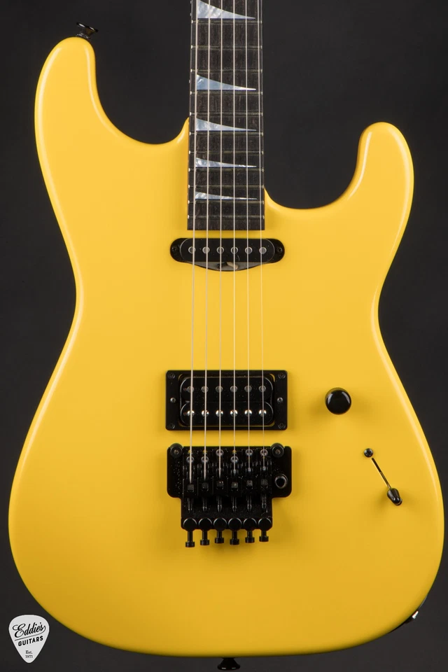 Charvel USA Custom Shop San Dimas HS Floyd Rose - Yellow Pearl - Image 2 of 4