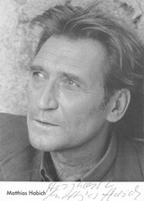 Matthias Habich, Originalautogramm, alte Auto...