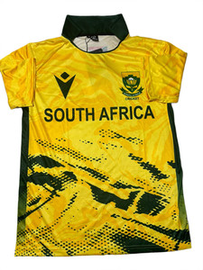 Candymix Sud Africa Cricket T-Shirt Donna – Cotone 100% Con Guida Taglie