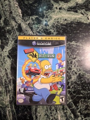 The Simpsons Hit and Run Nintendo GameCube 2003 Authentic TESTED *No Manual*