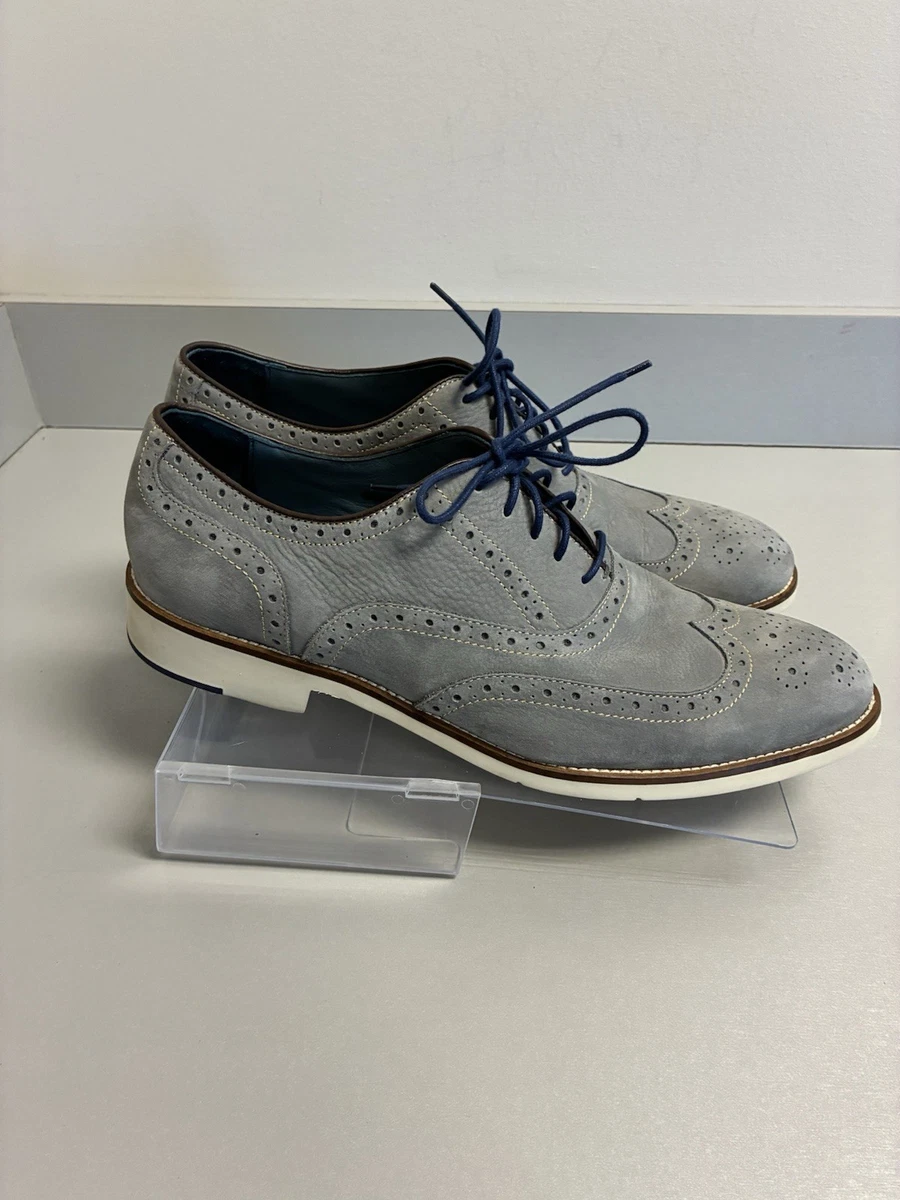 Johnston & Murphy Leather Upper Gray Casual Shoes for Men  display picture 2
