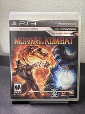 Mortal Kombat (PS3, Sony PlayStation 3, 2011) CIB Tested Working