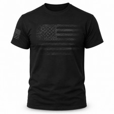 USA Distressed Flag T-Shirt Patriotic America...