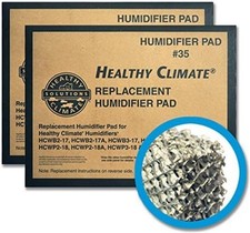 2 Pack Lennox X2661 35 Water Evaporator Humidifier Filter Fits HCWB3-17 WP3-18