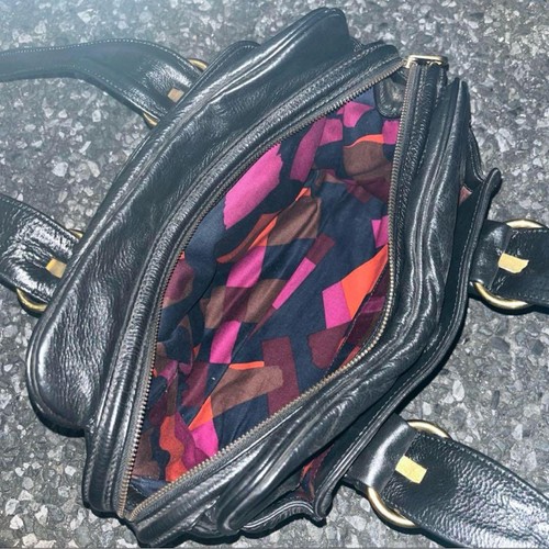 00s archive MARC JACOBS leather hand bag #2 Japan lmport Rare - Picture 8 of 9