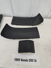 88-91 Honda Crx Left And Right Rear Taillight Lid Cover Panels Oem R 88-91 Honda Crx Left And Right Rear Taillight Lid Cover Panels Oem R