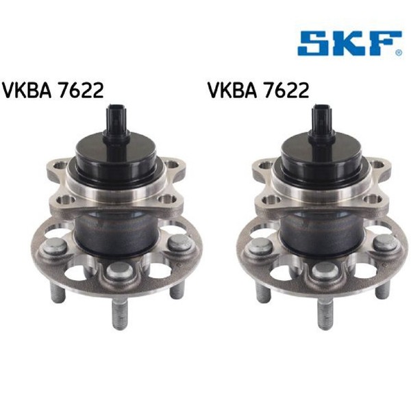 2X Radlagersatz Skf VKBA7622 2 Radlager Satz Links Rechts Hinterachse-image